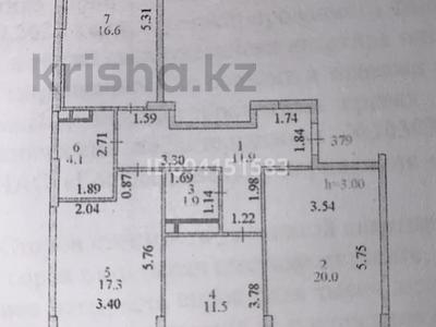 3-комнатная квартира, 85 м², 9/16 этаж, Асфендиярова 9 за 40 млн 〒 в Астане, Нура р-н