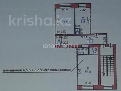 2-комнатная квартира · 30 м² · 5/5 этаж, мкр Новый Город, Лободы 43 — Медакадемия за 5.4 млн 〒 в Караганде, Казыбек би р-н