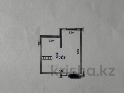 2-бөлмелі пәтер · 52.8 м² · 8/9 қабат, Қайрат ш/а., Сыбызгы 100, бағасы: 23.9 млн ₸ в Алматы, Турксибский р-н