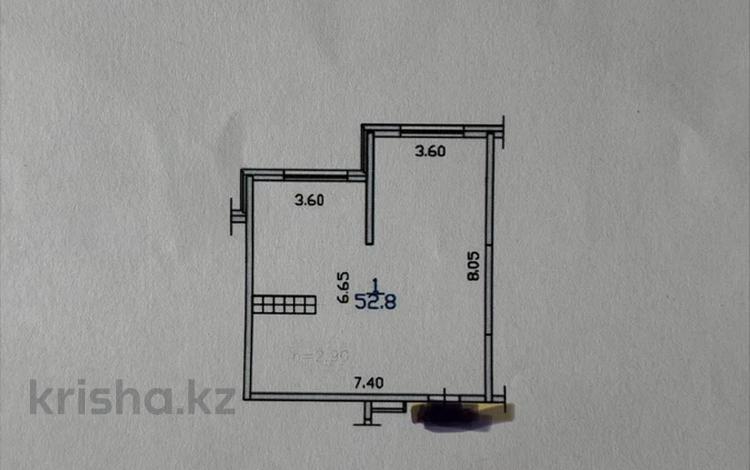 2-бөлмелі пәтер · 52.8 м² · 8/9 қабат, Қайрат ш/а., Сыбызгы 100, бағасы: 23.9 млн ₸ в Алматы, Турксибский р-н — фото 2