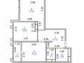 2-комнатная квартира · 58.5 м² · 22/24 этаж, Калибек Куанышбаев, 11/3 за 34.9 млн ₸ в Астане, Сарайшык р-н — фото 29