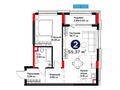 2-комнатная квартира · 55.37 м², мкр Нурсая, Абулхайр-хана 69/1 за ~ 33.6 млн ₸ в Атырау — фото 3
