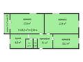 3-комнатная квартира · 63.2 м² · 2/5 этаж, 9-й Микрорайон 5 за 25 млн ₸ в Костанае — фото 14