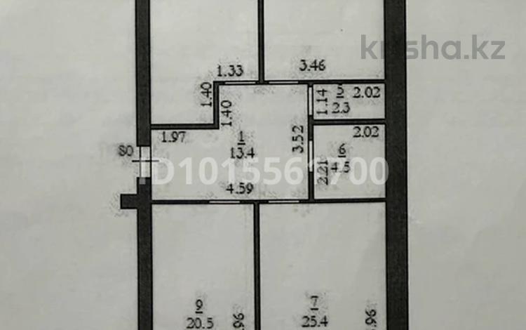 3-комнатная квартира · 115.4 м² · 5/5 этаж, мкр. Алтын орда 42/1 за 40 млн ₸ в Актобе — фото 2