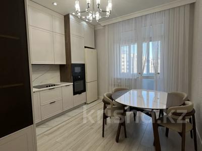 3-комнатная квартира · 100 м² · 12/14 этаж, Туркестан 28/2 — Ботанический сад, EXPO за 108 млн 〒 в Астане, Есильский р-н