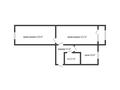2-комнатная квартира · 44.1 м² · 2/5 этаж, каирбекова 399/1 за 19 млн ₸ в Костанае — фото 9