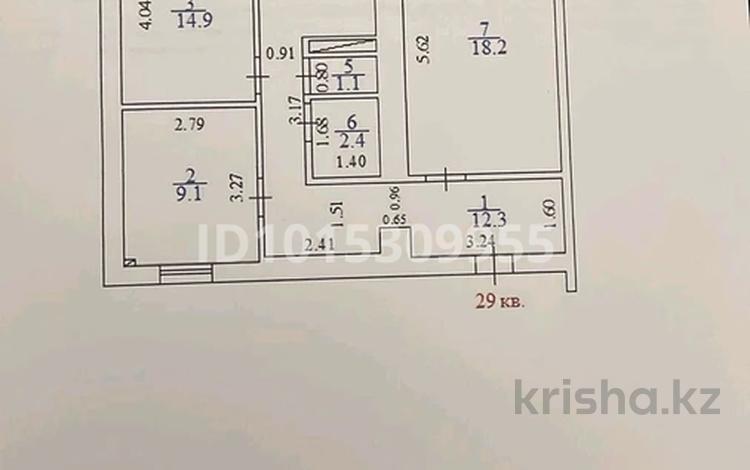 3-комнатная квартира · 68 м² · 3/5 этаж, 14-й мкр 36б за 18.5 млн ₸ в Актау — фото 2