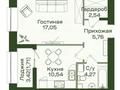 1-бөлмелі пәтер · 42 м² · 6/9 қабат, Улы Дала 38, бағасы: 28.9 млн ₸ в Астане, Нура р-н — фото 2