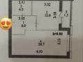 1-бөлмелі пәтер · 43.1 м² · 2/9 қабат, ул. Айнаколь 64, бағасы: 24.9 млн ₸ в Астане, Алматы р-н — фото 2