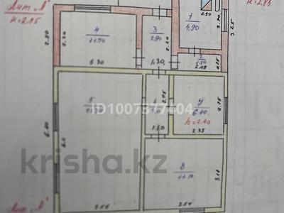 Отдельный дом · 3 комнаты · 62.8 м² · 3.88 сот., Беделбаева за ~ 9.8 млн 〒 в Таразе
