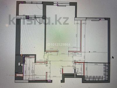 2-комнатная квартира · 59.8 м² · 10/13 этаж, Туран 59/2 — Улы дала за 43 млн ₸ в Астане, Нура р-н