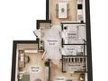 2-комнатная квартира · 68.4 м² · 5/9 этаж, Жубан Молдагалиев 6г — ГОРЯЧАЯ ЦЕНА за 40 млн ₸ в Астане, Нура р-н — фото 4