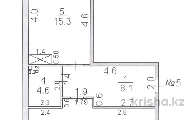 1-комнатная квартира · 56.7 м² · 3/3 этаж, Алкожа Ата 11 за ~ 28.4 млн 〒 в Туркестане — фото 2