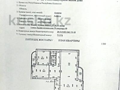4-бөлмелі пәтер · 308.9 м² · 2/6 қабат, Хаджи Мукана 39, бағасы: 279.5 млн ₸ в Алматы, Медеуский р-н