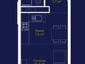 1-комнатная квартира · 26.3 м² · 4/12 этаж, Ташкентский тракт 18 километр за 17 млн ₸ в Алматы — фото 2