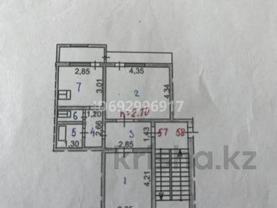 2-комнатная квартира, 50 м², 5/5 этаж, Абая 87 — СамадиМарт за 16.5 млн 〒 в Жезказгане