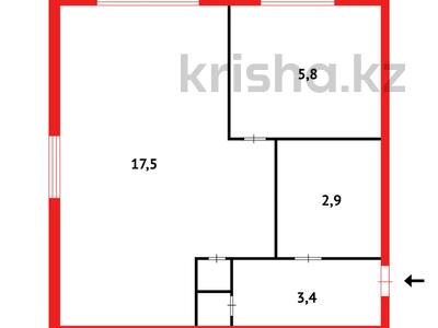 1-комнатная квартира, 32.1 м², 5/5 этаж, ул. Сейфуллина за 3.4 млн 〒 в Темиртау