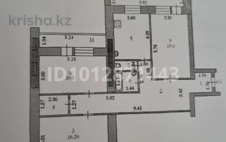 3-бөлмелі пәтер · 100 м² · 8/10 қабат, мкр Болашак 129/2, бағасы: 30 млн ₸ в Актобе — фото 2