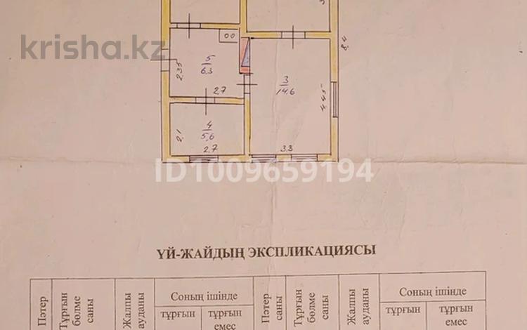 Отдельный дом · 4 комнаты · 45 м² · 13 сот., Жетыген, ул.Дзержинского 22 — Школа #34 за 80 млн ₸ в Алатау — фото 2