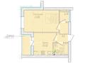 1-бөлмелі пәтер · 41.2 м² · 4/9 қабат, УлУалиханова 9/1 — Рынок Северный, бағасы: ~ 16.5 млн ₸ в Петропавловске — фото 2