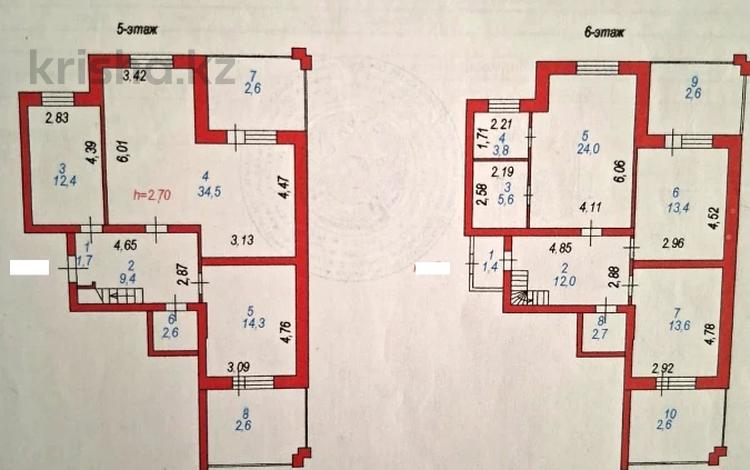 5-комнатная квартира · 162 м² · 5/6 этаж, Бараева 25 — ПЕНТХАУС Возможна ипотека! за 58 млн ₸ в Астане, р-н Байконур — фото 20