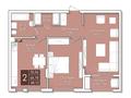 2-бөлмелі пәтер, 68.13 м², Абулхайыр Хана, бағасы: ~ 20.4 млн 〒 в Атырау — фото 2