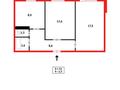 2-комнатная квартира · 49.6 м² · 6/9 этаж, пр. Металлургов за 11.5 млн ₸ в Темиртау — фото 11