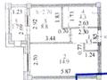1-комнатная квартира · 33.2 м² · 9/9 этаж, Сыганак — Туран за 22.9 млн ₸ в Астане, Нура р-н — фото 11