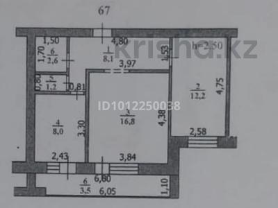 2-бөлмелі пәтер · 52 м² · 8/9 қабат, мкр Омега, Захарова 3, бағасы: 16 млн ₸ в Уральске