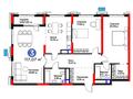 3-бөлмелі пәтер · 117.07 м², Кайым Мухамедханов 6/1, бағасы: ~ 107 млн ₸ в Астане, Нура р-н — фото 3