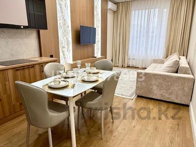 2-бөлмелі пәтер · 50 м² · 8/12 қабат, Нұркент ш/а, Турара Рыскулова 2Б/1, бағасы: 3 000 ₸ в Алматы, Алатауский р-н