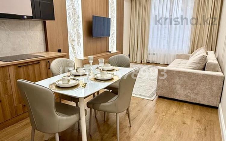 2-бөлмелі пәтер · 50 м² · 8/12 қабат, Нұркент ш/а, Турара Рыскулова 2Б/1, бағасы: 3 000 ₸ в Алматы, Алатауский р-н — фото 2