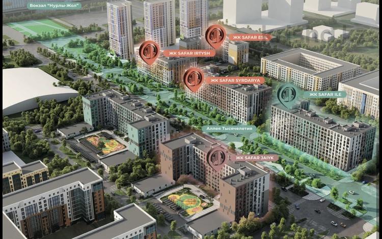 3-комнатная квартира · 74 м² · 7/9 этаж, А83 участок 11 за 33 млн ₸ в Астане, Алматы р-н — фото 7