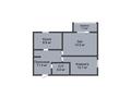 2-комнатная квартира · 50.9 м² · 3/3 этаж, Водник 3 за 20 млн ₸ в Затобольске (Тобыле) — фото 2