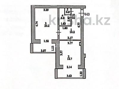 1-комнатная квартира, 50 м², 3/5 этаж, мкр Пригородный, Арнасай 7Б за 18.5 млн 〒 в Астане, Есильский р-н