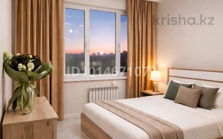 2-комнатная квартира · 70 м² · 3/14 этаж, Туркестан 28а за 400 000 ₸ в Астане, Есильский р-н — фото 2