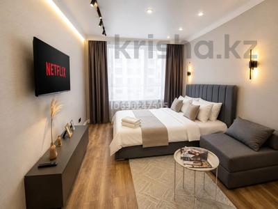 1-комнатная квартира · 40 м² · 7/9 этаж, Нажимеденова 31 — Вокзал НУРЛЫ ЖОЛ за 15 500 ₸ в Астане, Алматы р-н