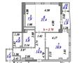 3-бөлмелі пәтер · 100 м² · 14/20 қабат, Кенесары 65, бағасы: 45 млн ₸ в Астане, р-н Байконур — фото 14