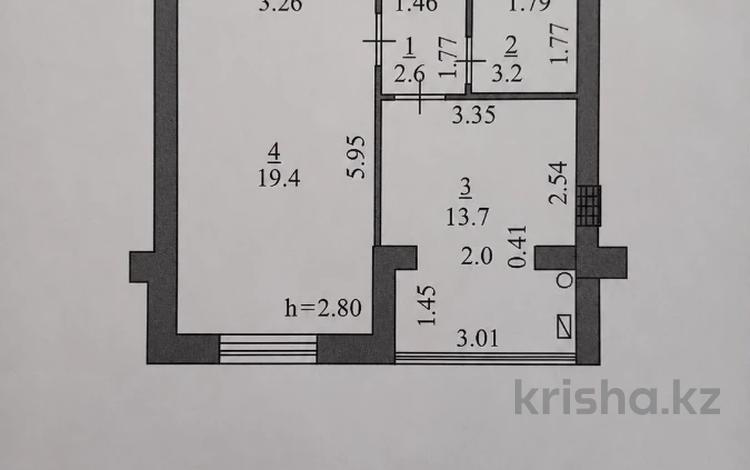 1-комнатная квартира · 40 м² · 2/5 этаж, мкр. Алтын орда, микрорайон Батыс-2 за 13.5 млн ₸ в Актобе — фото 2