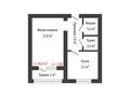1-комнатная квартира · 46.7 м² · 7/9 этаж, Мустафа Шокая за 24.5 млн ₸ в Актобе — фото 15