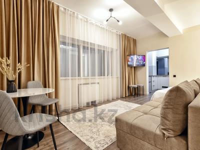 1-комнатная квартира · 40 м² · 36/41 этаж, Достык 5/1 — Сауран за 15 990 ₸ в Астане, Есильский р-н