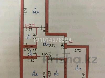3-бөлмелі пәтер · 76.3 м² · 7/10 қабат, Бейбарыс Султан 11, бағасы: 39 млн ₸ в Астане, Сарыарка р-н