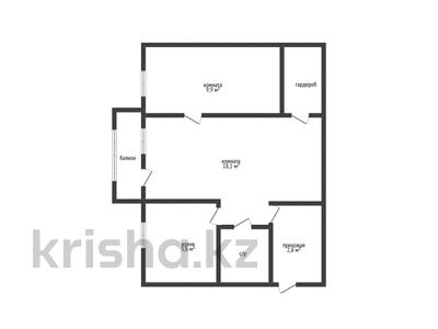 2-бөлмелі пәтер · 42 м² · 4 қабат, Космонавтов 11, бағасы: 8.5 млн ₸ в Рудном