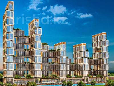 3-комнатная квартира, 94 м², 60/66 этаж, Дубай за ~ 255.3 млн 〒