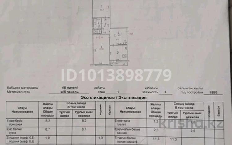 2-комнатная квартира · 57 м² · 1/5 этаж, мкр. Алтын орда, мкр. Алтын орда санкебай батыр 173 — капитал плаза за 17 млн ₸ в Актобе — фото 2