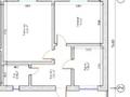 2-комнатная квартира, 54 м², мкр Самал, 31 22 за 16 млн 〒 в Атырау, мкр Самал