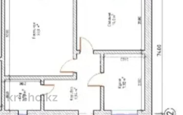 2-комнатная квартира, 54 м², мкр Самал, 31 22 за 16 млн 〒 в Атырау, мкр Самал — фото 2