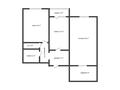 2-комнатная квартира · 67.7 м² · 2/6 этаж, Юбилейный мкр. 28 за 34 млн ₸ в Костанае — фото 16