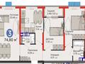 3-бөлмелі пәтер · 74.8 м² · 2/6 қабат, Бауыржана Момышулы — Момышулы - Монке Би, бағасы: 60 млн ₸ в Алматы, Алатауский р-н — фото 24