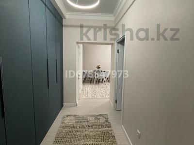 2-комнатная квартира, 53 м², 1/5 этаж помесячно, Алихана Бокейханова 29 за 250 000 〒 в Астане, Есильский р-н